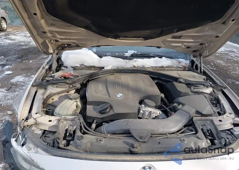 2015 BMW 435I из США, поврежденный, VIN WBA3R1C52FK193102